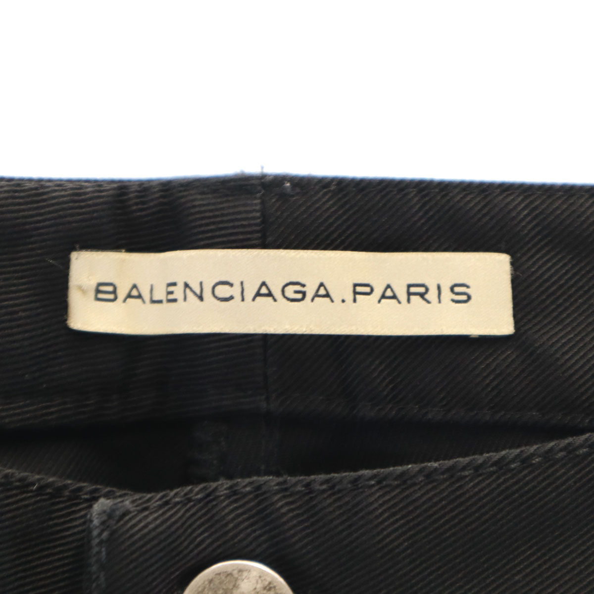 BALENCIAGA バレンシアガ イタリア製 ロングパンツ 46 ブラック メンズ