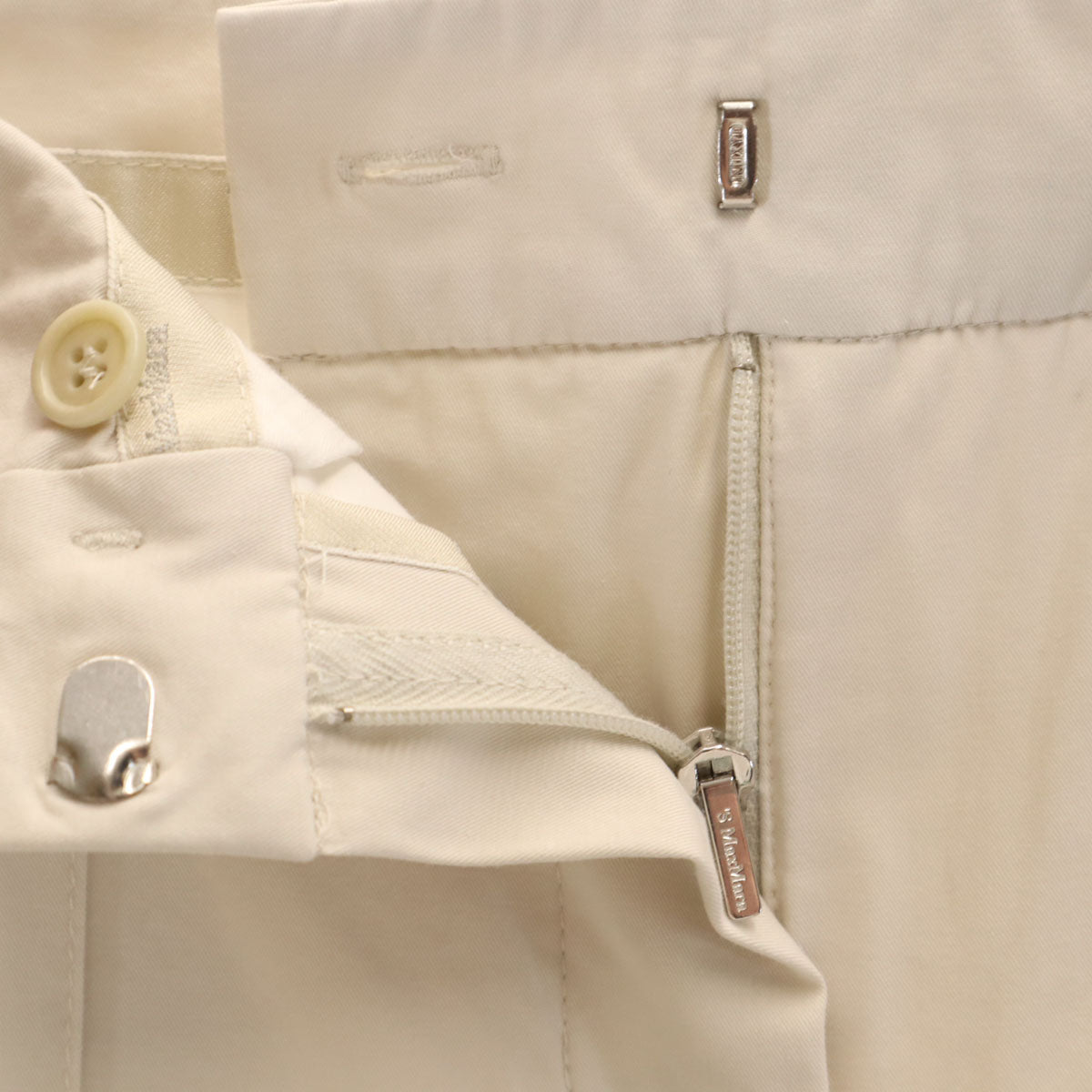S Max Mara エスマックスマーラ アンクルパンツ 40 グレージュ レディース