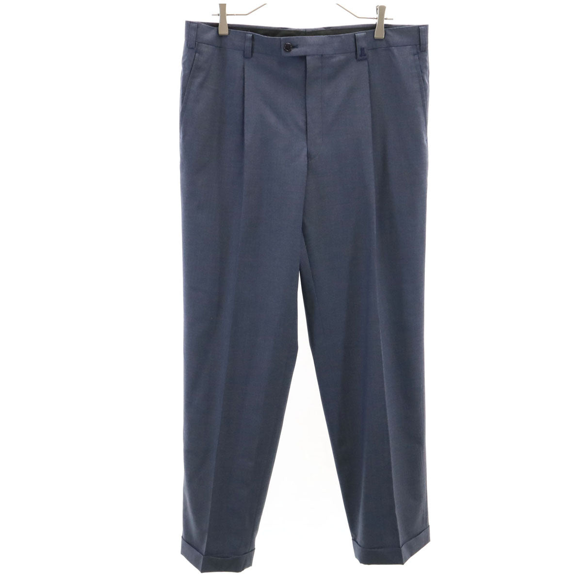 LANVIN LA COLLECTION ランバンコレクション 日本製 スラックスパンツ 94 ネイビー メンズ