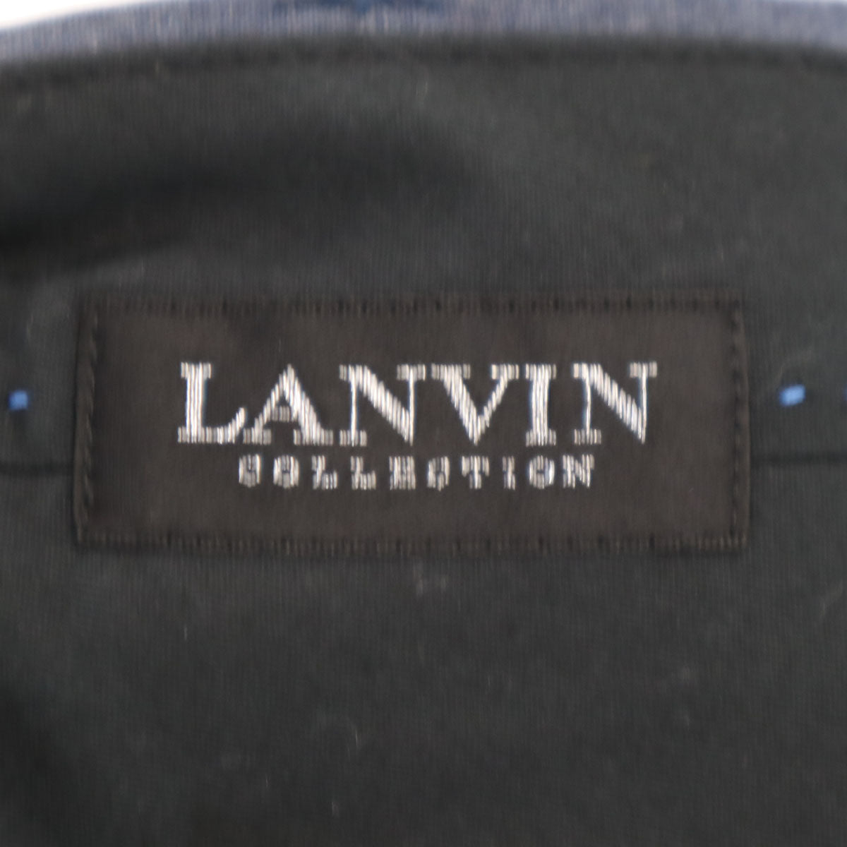 LANVIN LA COLLECTION ランバンコレクション 日本製 スラックスパンツ 94 ネイビー メンズ