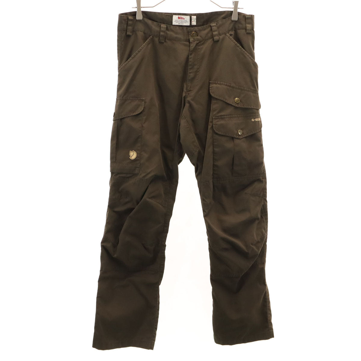 FJALLRAVEN フェールラーベン カーゴパンツ W32 ブラウン メンズ