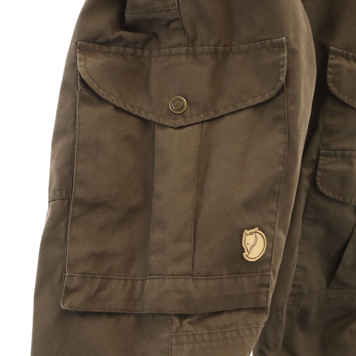 FJALLRAVEN フェールラーベン カーゴパンツ W32 ブラウン メンズ