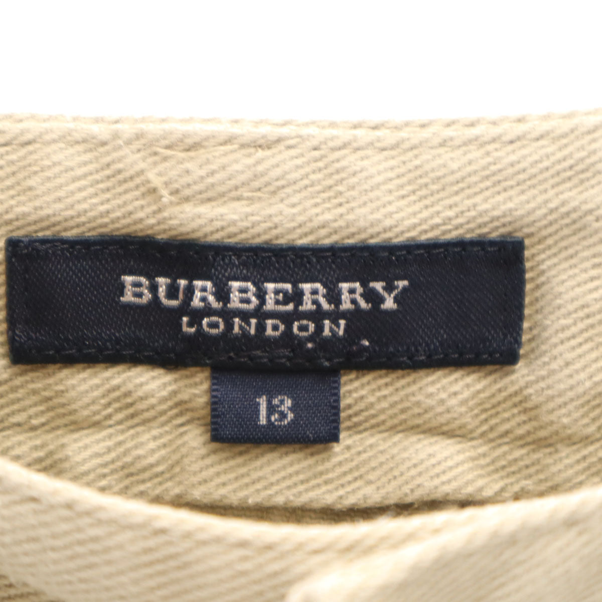 BURBERRY LONDON バーバリーロンドン ストレートパンツ 13 ベージュ 三陽商会 レディース