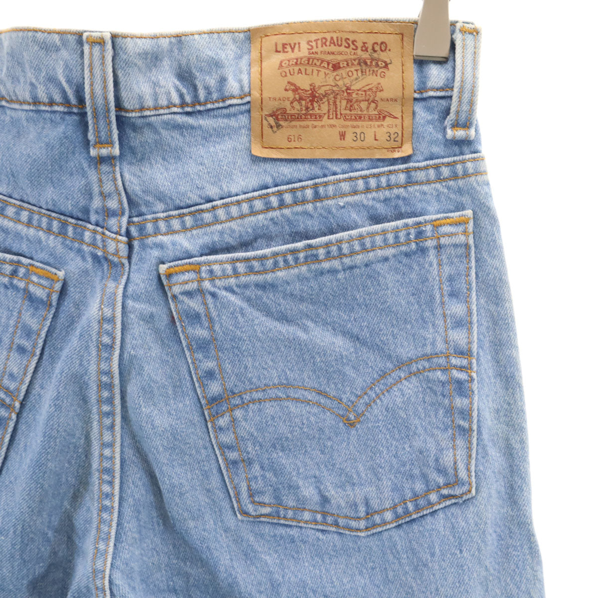 Levi's リーバイス 90s USA製 616 オールド テーパードデニムパンツ W30 ジーンズ レディース