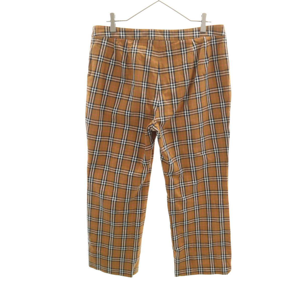 BURBERRY LONDON バーバリーロンドン チェック柄 ロングパンツ 15 ブラウン 三陽商会 レディース