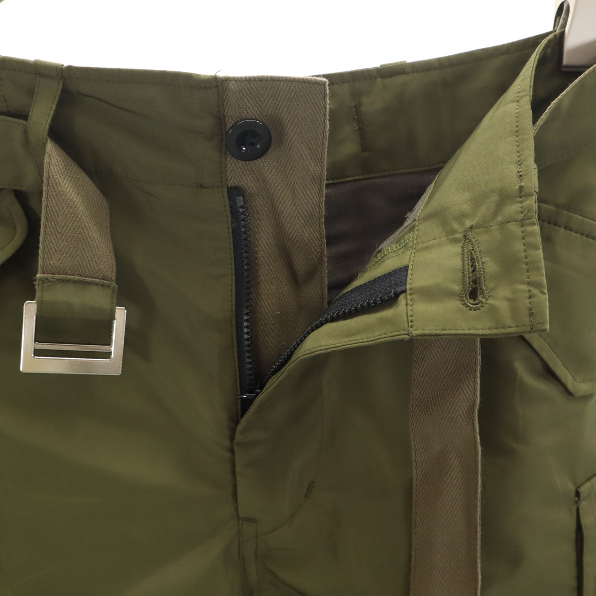 Sacai サカイ 日本製 カーゴパンツ 0 オリーブ系 メンズ