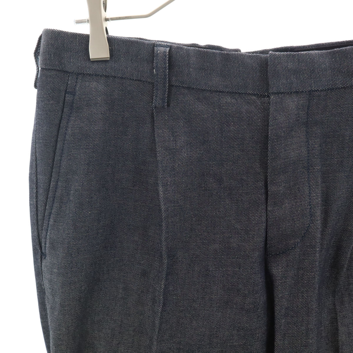 美品 kolor BEACON カラー ビーコン 日本製 タック デニムパンツ 1 インディゴ ジーンズ メンズ