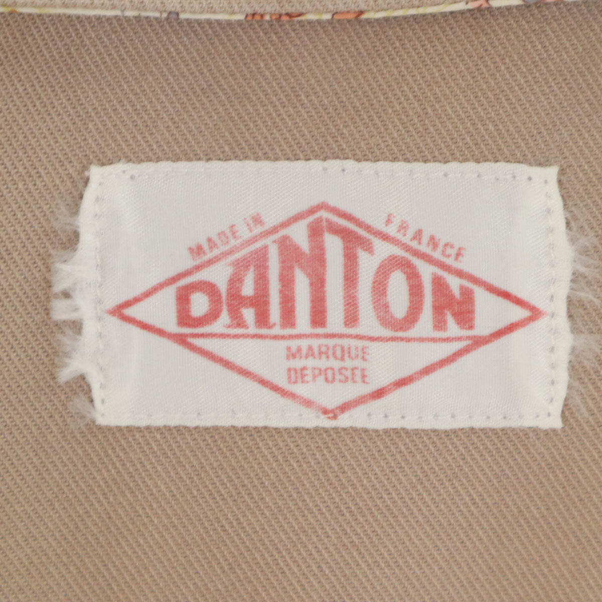 Danton ダントン フランス製 sese IENA セセ イエナ別注 ワークパンツ 38 ベージュ レディース