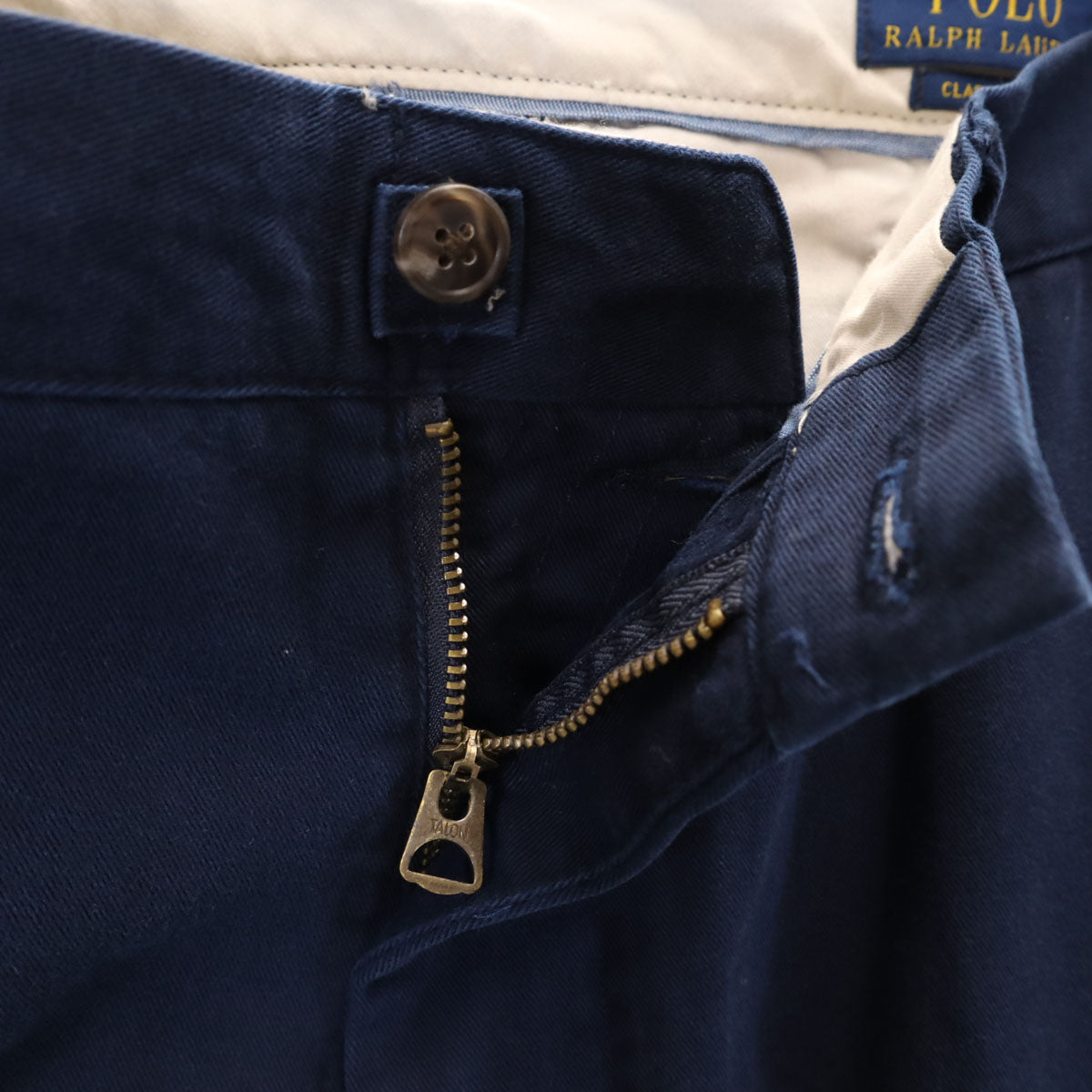 未使用 POLO RALPH LAUREN ポロラルフローレン チノパンツ W40 ネイビー ビッグサイズ メンズ