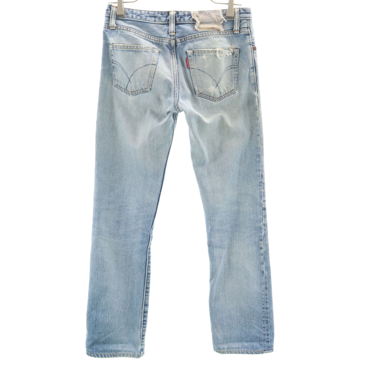 HOLLYWOOD RANCH MARKET ハリウッドランチマーケット 日本製 デニムパンツ W26 ブルー ジーンズ レディース