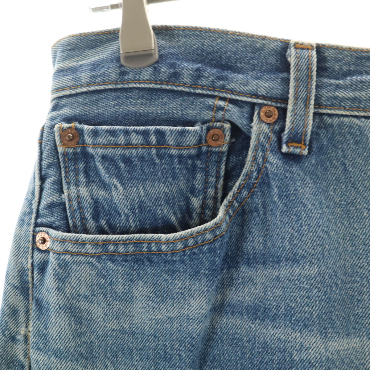 Levi's リーバイス 90s 501 USA製 ストレートデニムパンツ W32 ブルー ジーンズ レディース