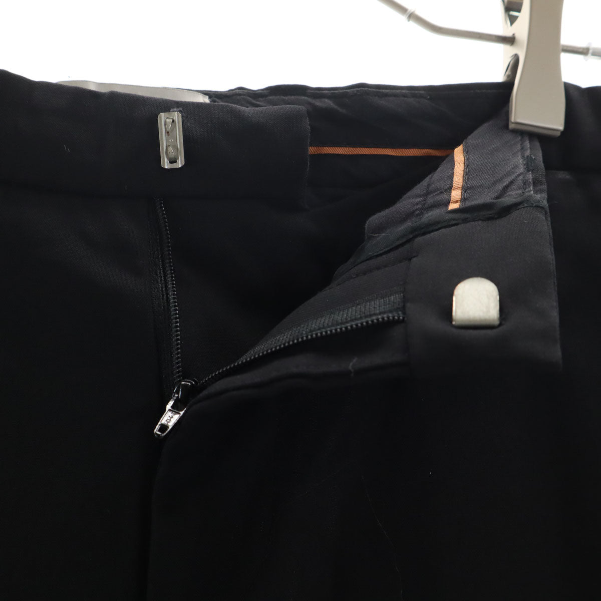 COACH コーチ ポルトガル製 スラックスパンツ W28 ブラック 97082U メンズ