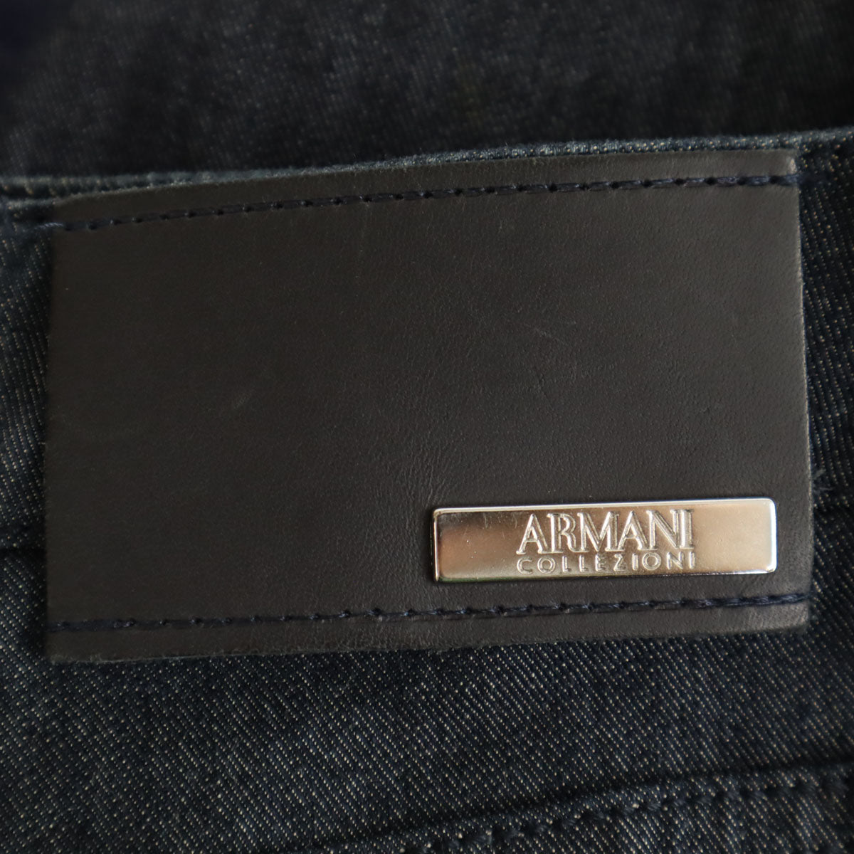 ARMANI COLLEZIONI アルマーニコレッツォーニ デニムパンツ W26 インディゴブルー ジーンズ レディース