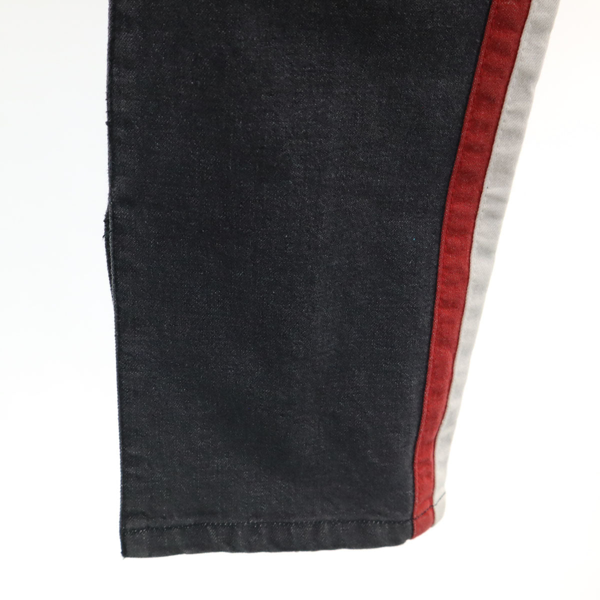 BALMAIN バルマン イタリア製 バイカー デニムパンツ W28 チャコール ジーンズ メンズ