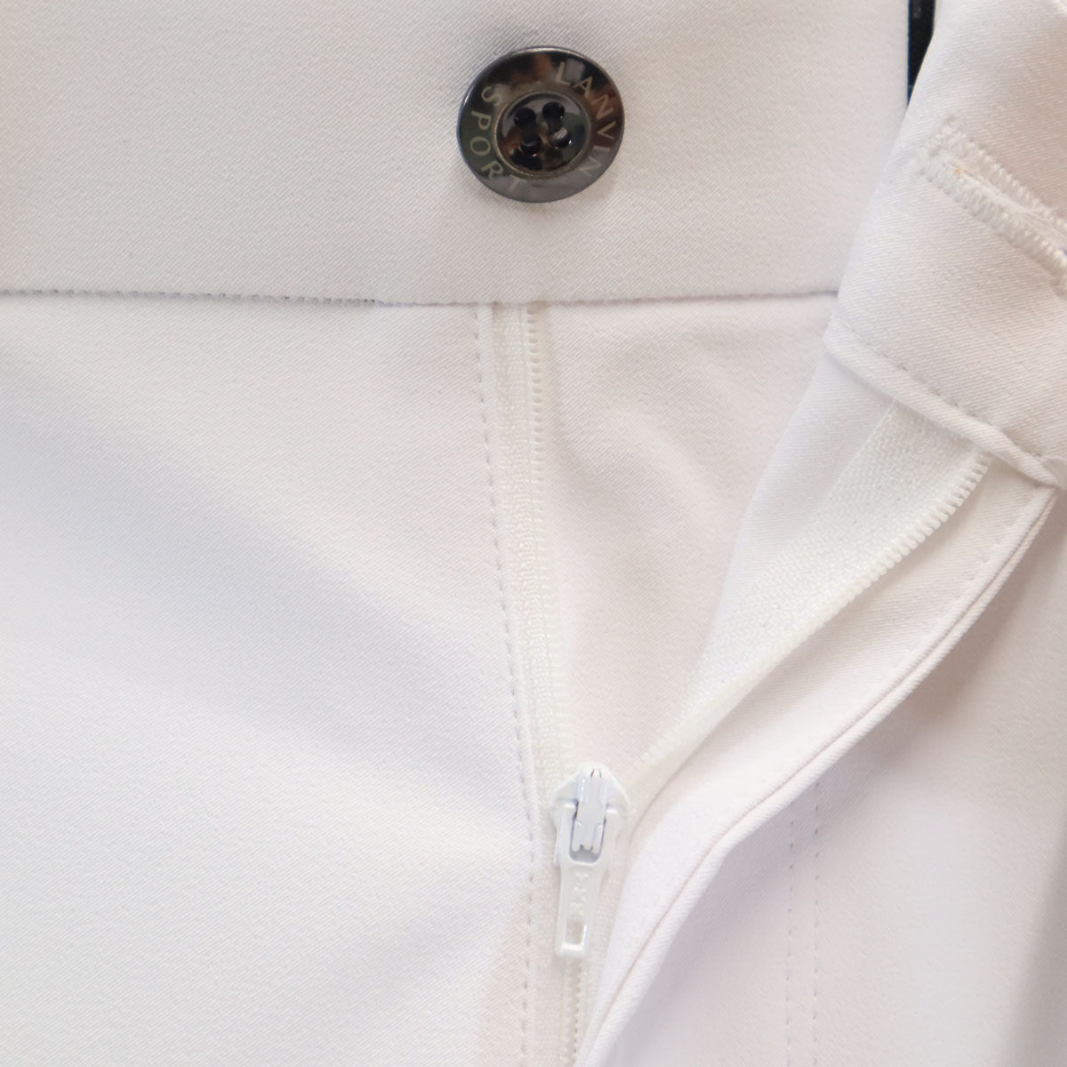 LANVIN SPORT ランバンスポール 日本製 ゴルフ パンツ 79 ホワイト メンズ