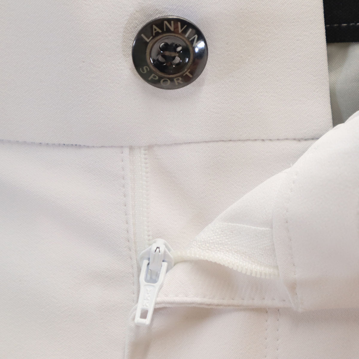 LANVIN SPORT ランバンスポール 日本製 ゴルフ パンツ 79 ホワイト メンズ