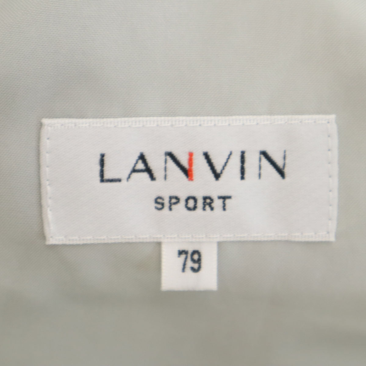 LANVIN SPORT ランバンスポール 日本製 ゴルフ パンツ 79 ホワイト メンズ