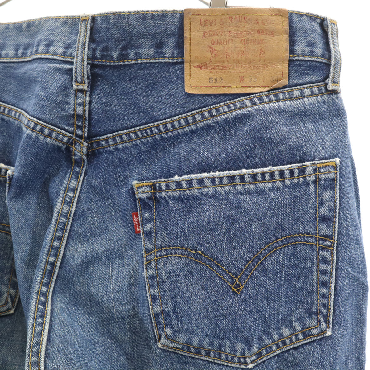 Levi's リーバイス 90s 512 オールド デニムパンツ W33 ウォッシュブルー ジーンズ メンズ