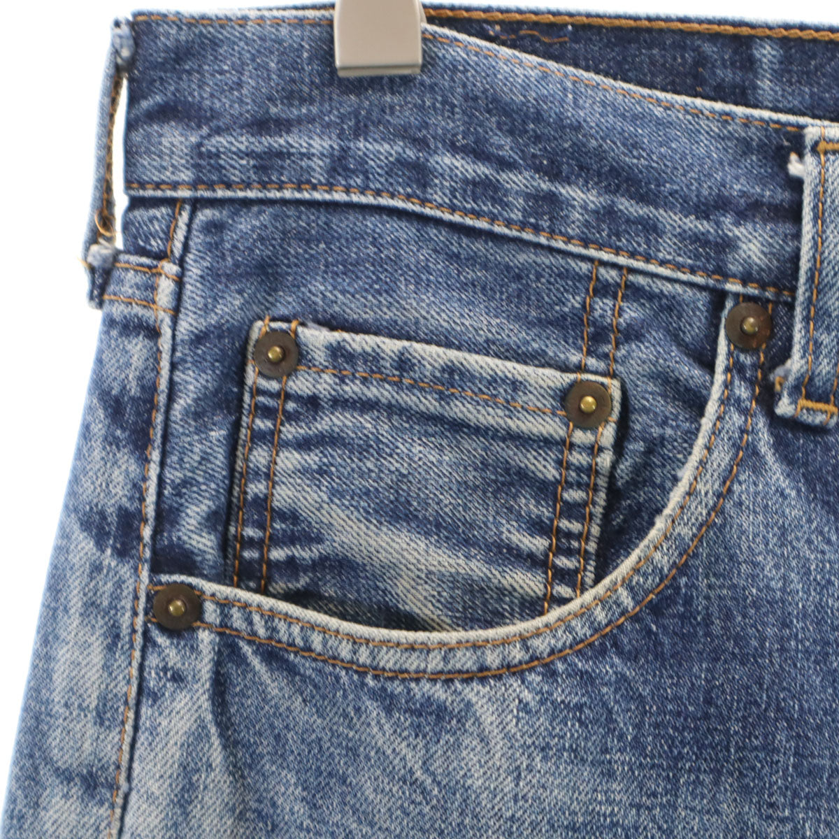 Levi's リーバイス 90s 502 ストレートデニムパンツ W33 ジーンズ 赤耳 ビックE メンズ