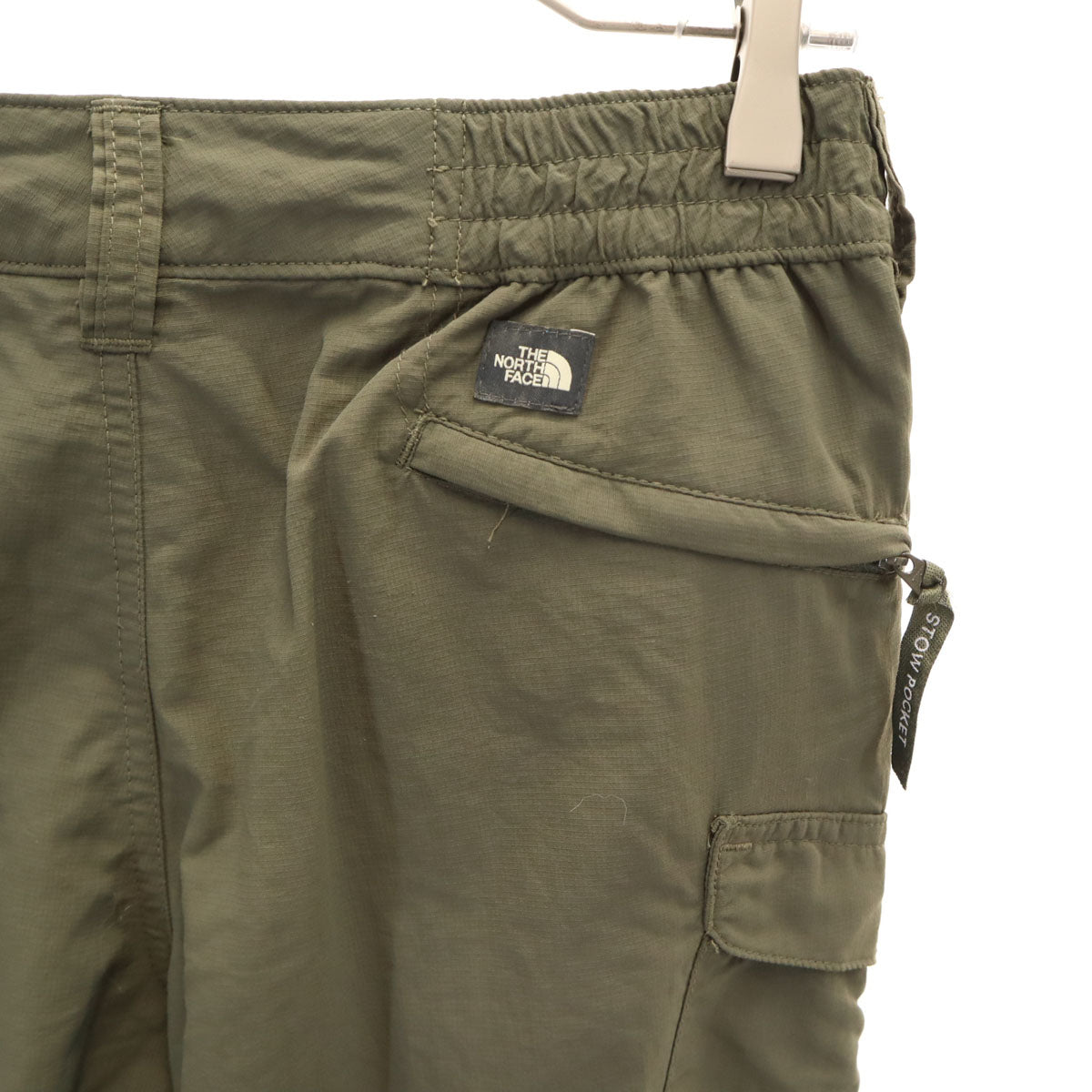 THE NORTH FACE ノースフェイス 2WAY カーゴパンツ XS カーキ アウトドア ポケッタブル レディース