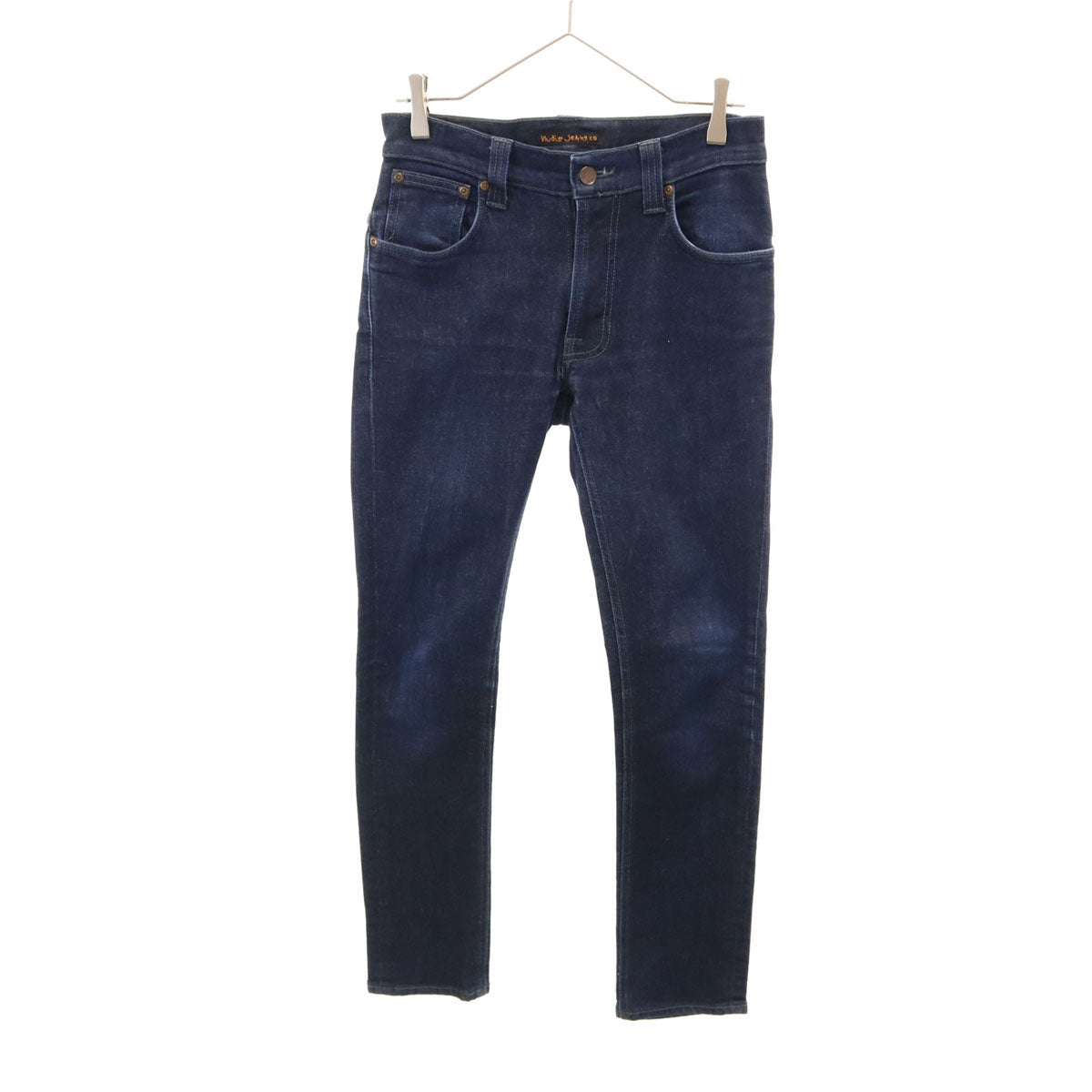 Nudie Jeans ヌーディージーンズ イタリア製 THIN FINN スリムデニムパンツ W29 インディゴ ジーンズ メンズ