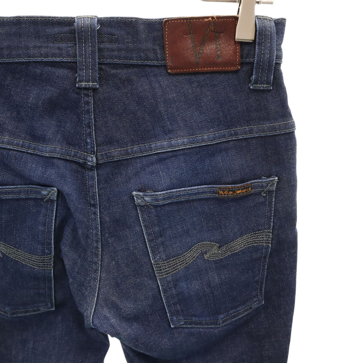 Nudie Jeans ヌーディージーンズ イタリア製 THIN FINN スリムデニムパンツ W29 インディゴ ジーンズ メンズ