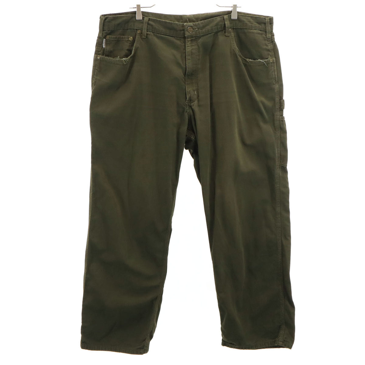 Carhartt カーハート B159 ペインターパンツ W42 カーキ ワーク ビッグサイズ メンズ