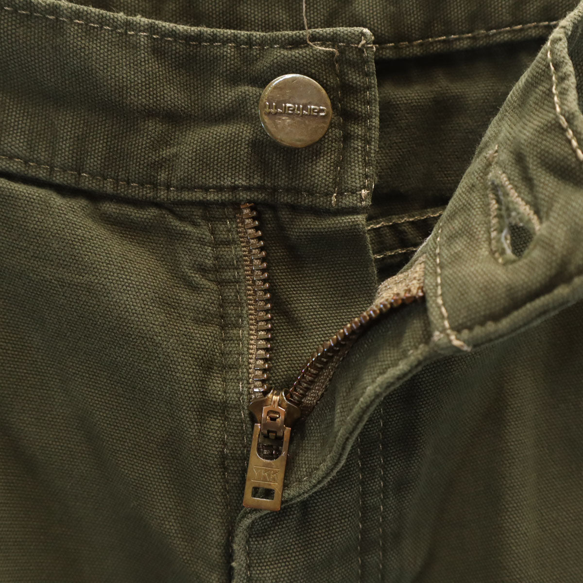 Carhartt カーハート B159 ペインターパンツ W42 カーキ ワーク ビッグサイズ メンズ