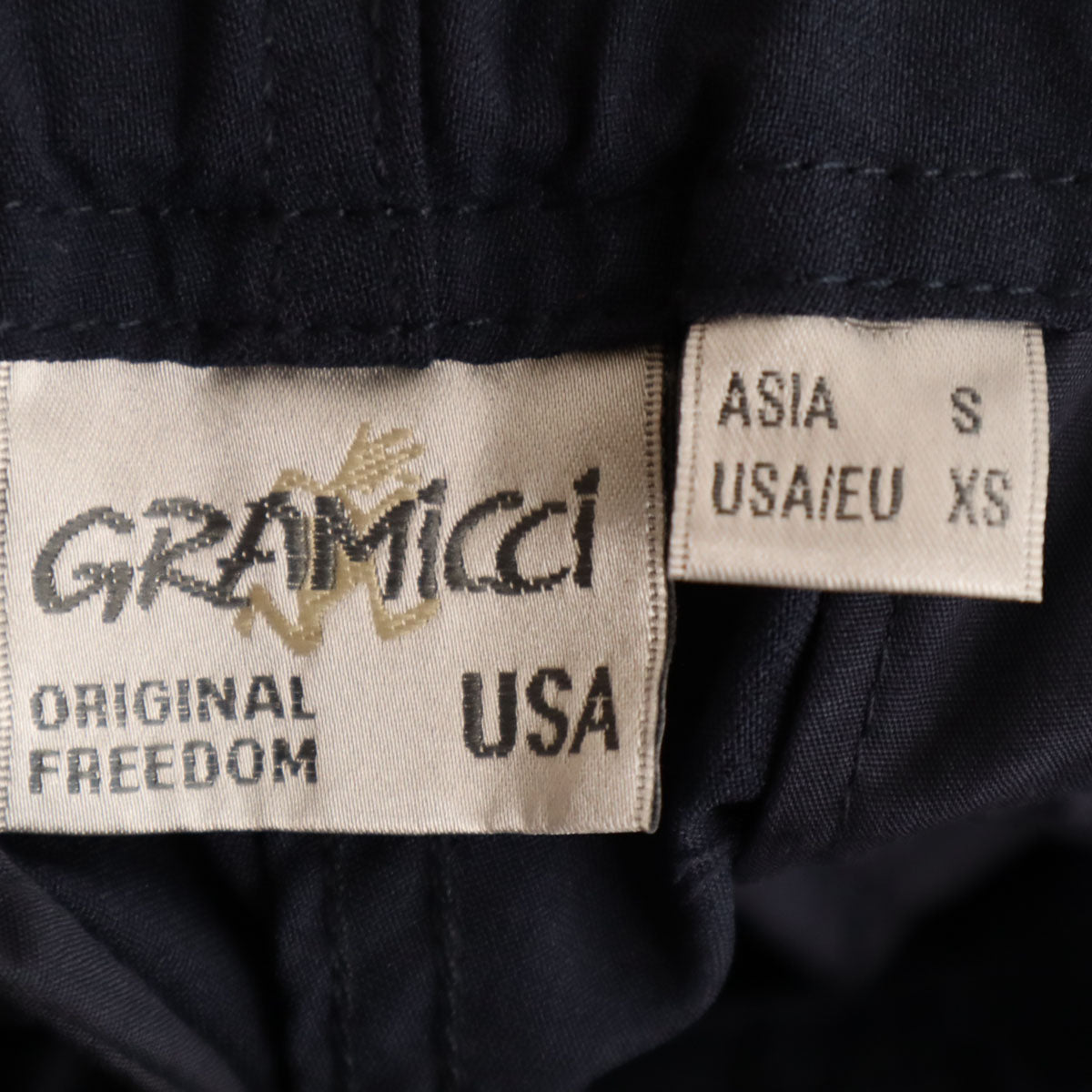 未使用 Gramicci グラミチ EDIFICE エディフィス別注 ストレッチメランジ トラウザー パンツ S ネイビー アウトドア メンズ