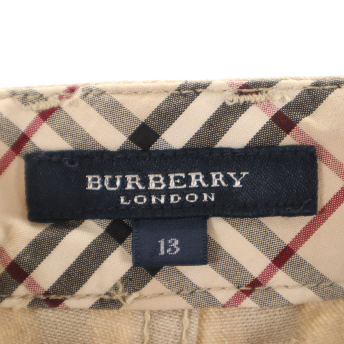 BURBERRY LONDON バーバリーロンドン カーゴパンツ 13 ベージュ 三陽商会 レディース