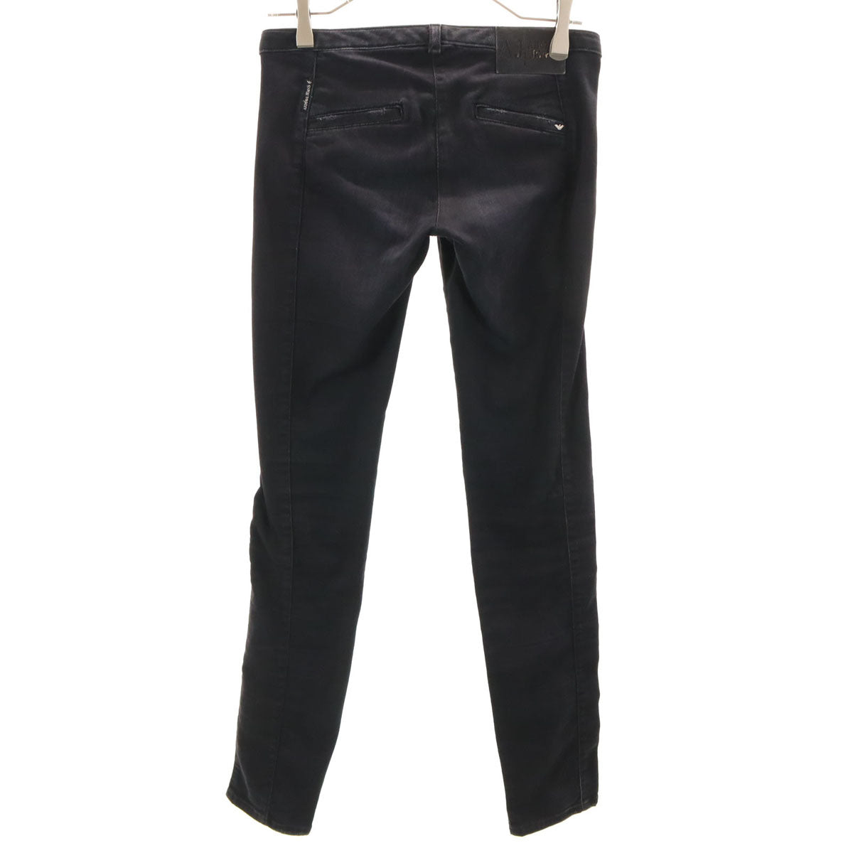 ARMANI JEANS アルマーニジーンズ スキニーデニムパンツ W25 ブラック ジーンズ レディース