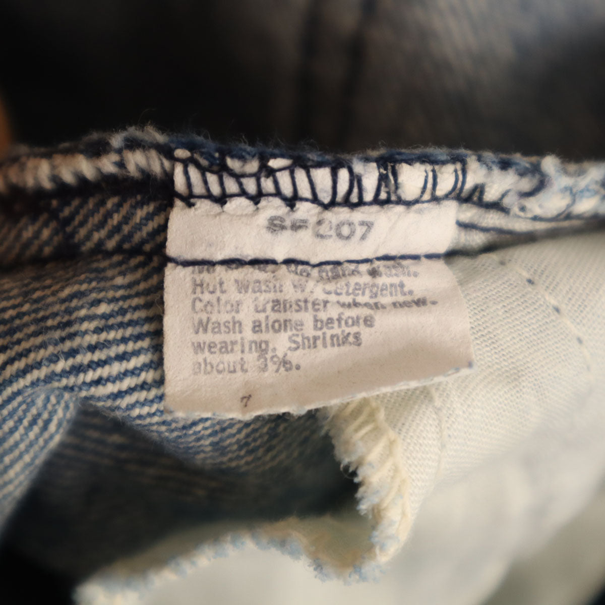 Levi's リーバイス 70s 1979年 USA製 オレンジタブ ヴィンテージ デニムパンツ 7 ウォッシュブルー ジーンズ レディース