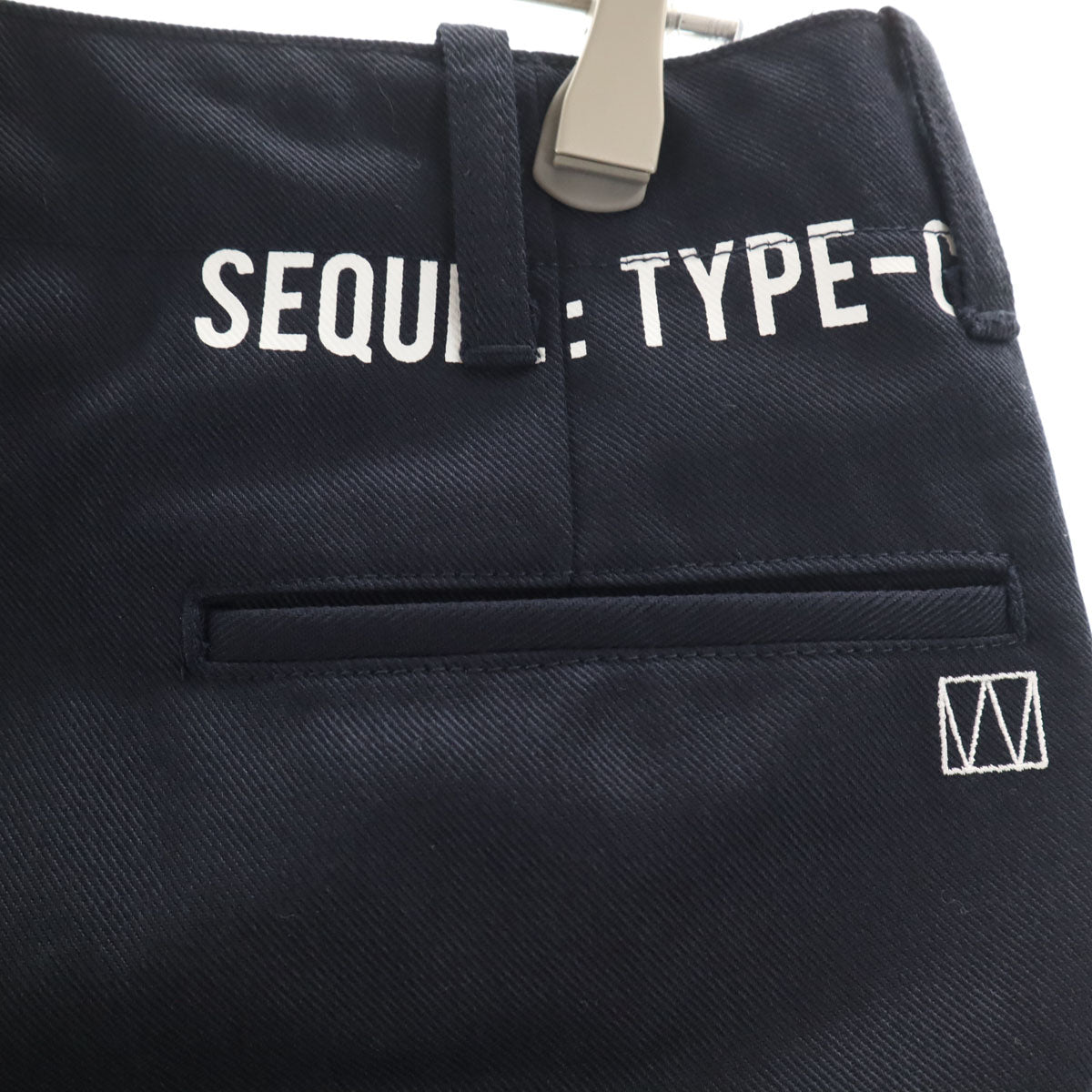 SEQUEL シークエル テーパードパンツ M 濃紺 メンズ