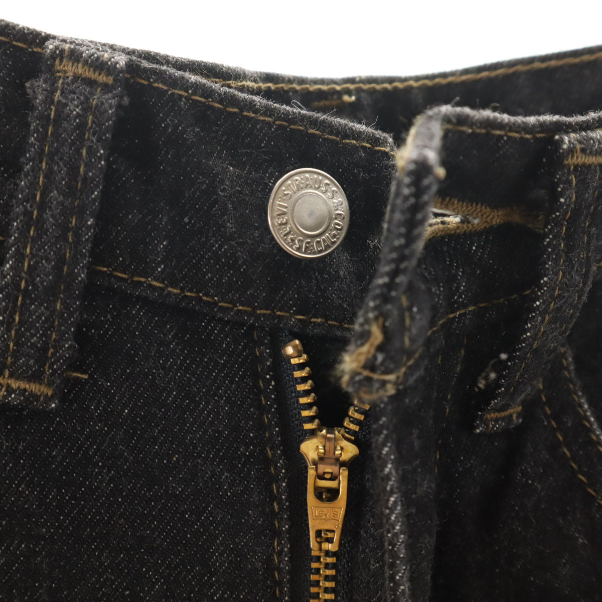 Levi's リーバイス 90s オールド デニムパンツ W27 ブラック系 ジーンズ レディース