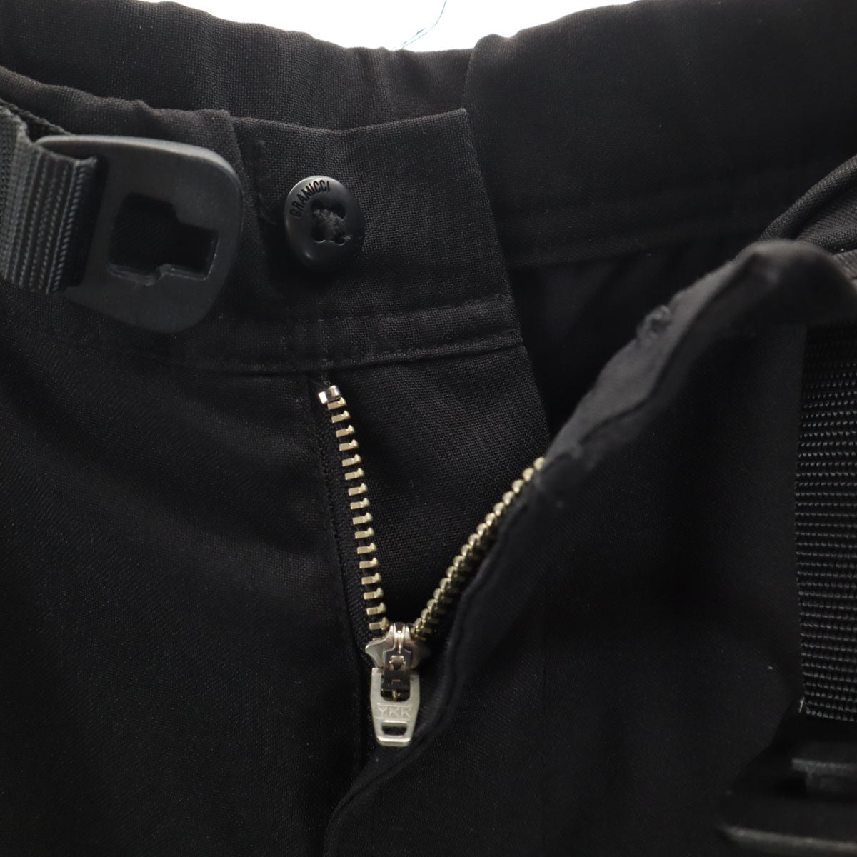 Gramicci グラミチ URBAN RESEARCH アーバンリサーチ別注 ウーリートロピカル テーパードパンツ L ブラック アウトドア メンズ