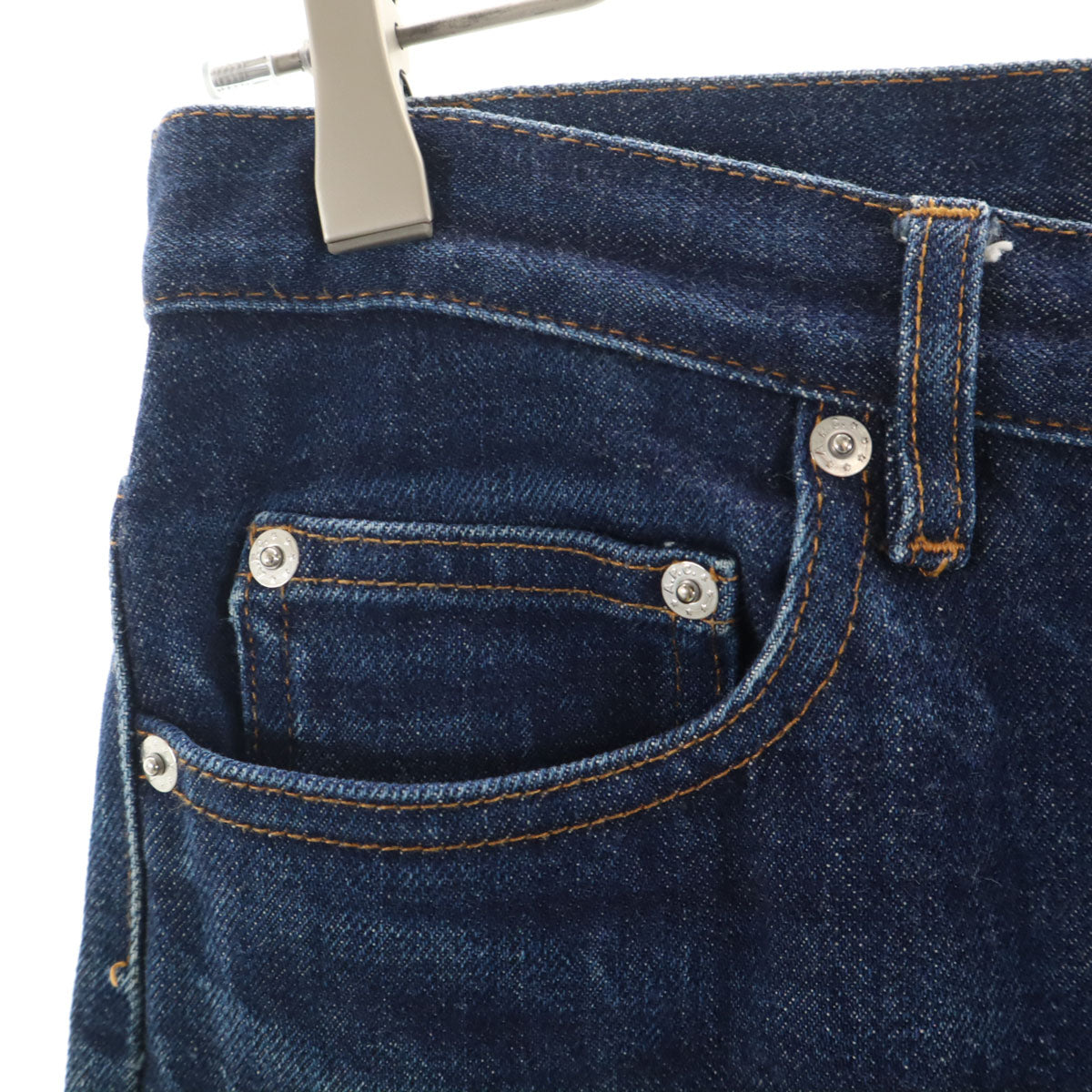 A.P.C. アーペーセー スリムデニムパンツ W26 ウォッシュブルー ジーンズ レディース