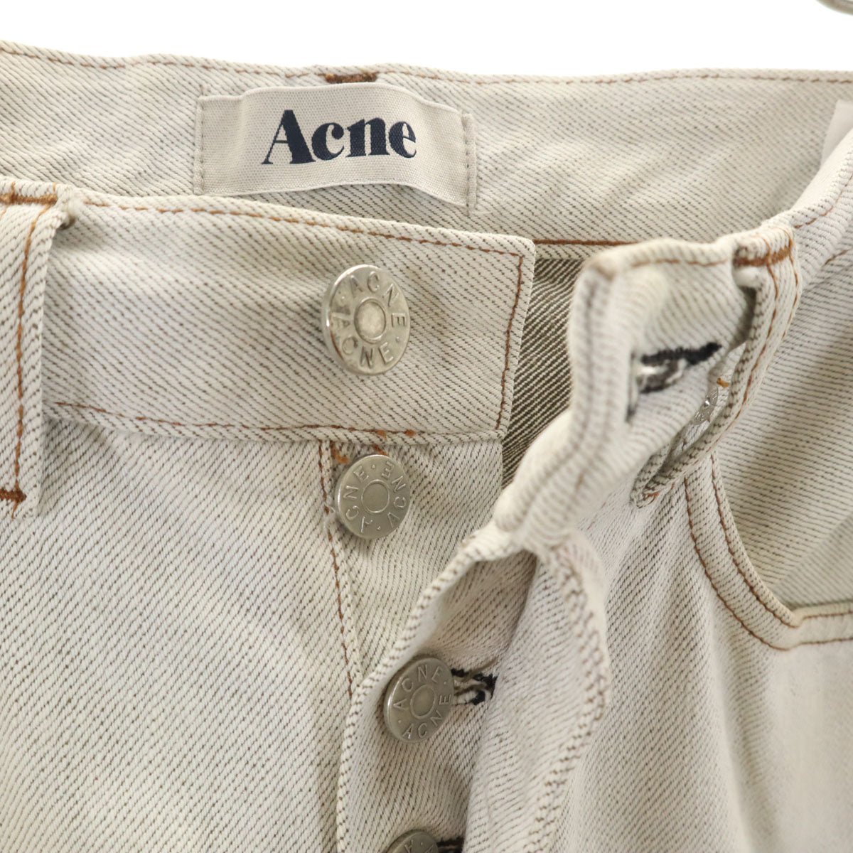ACNE アクネ デニムパンツ W29 アイボリー ジーンズ メンズ