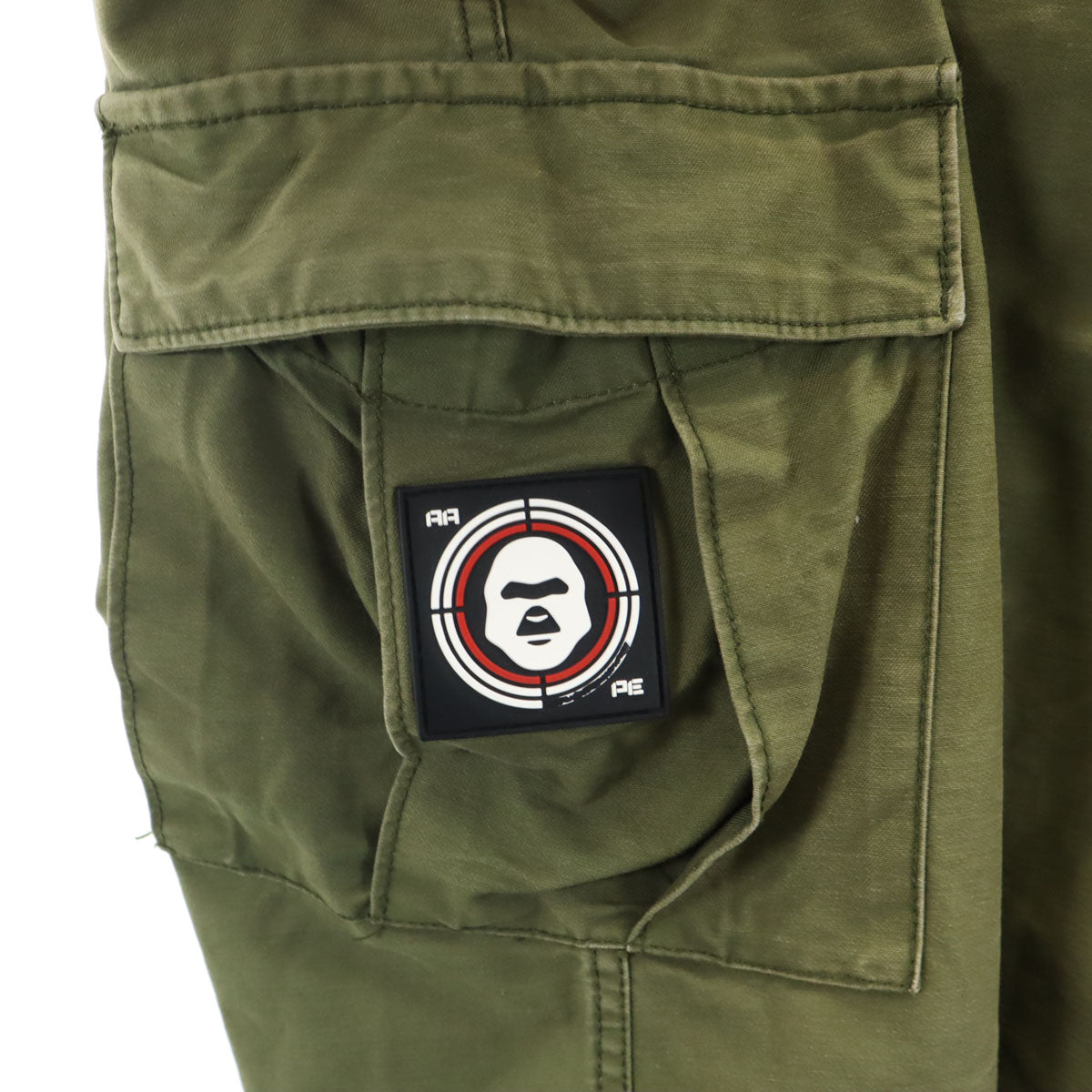 Aape BY A BATHING APE エーエイプバイアベイシングエイプ カーゴパンツ XL カーキ メンズ