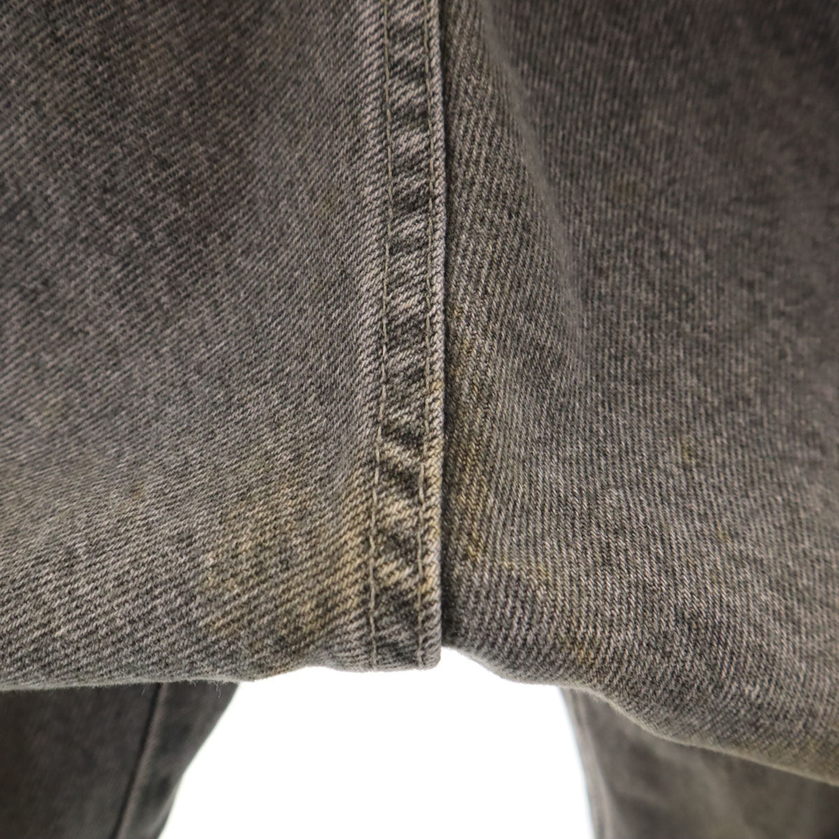 ARMANI JEANS アルマーニジーンズ 90s イタリア製 オールド デニムパンツ W32 グレー メンズ