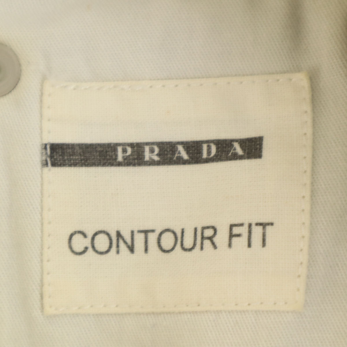 PRADA プラダ スリムパンツ W26 グレー レディース