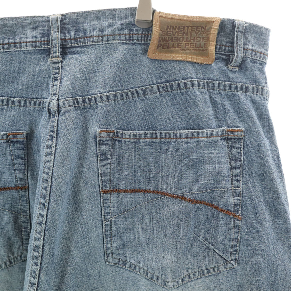 pellepelle ペレペレ 90s 00s オールド ワイドデニムパンツ W38 ジーンズ ビックサイズ メンズ