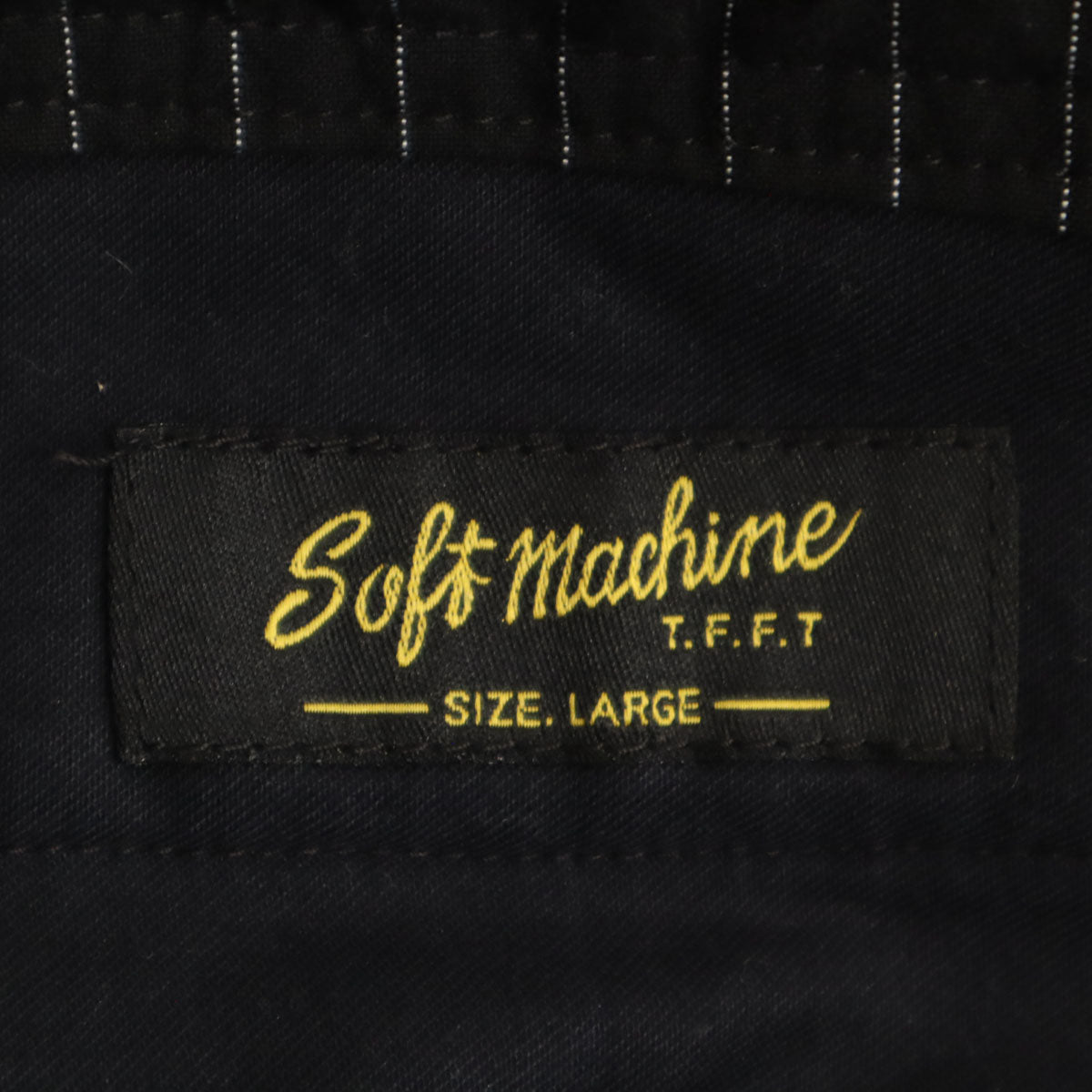 Softmachine ソフトマシーン 日本製 パンツ L ブラック メンズ