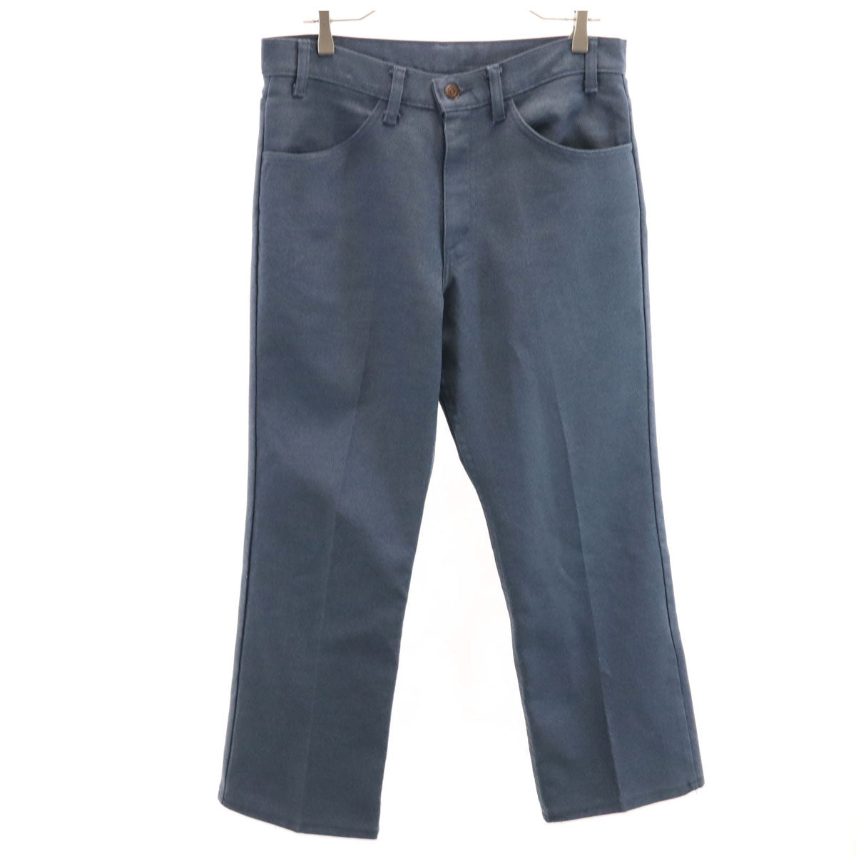 Levi's リーバイス 80s USA製 ヴィンテージ スコヴィルジップ スタプレ パンツ W33 ブルーグレー メンズ