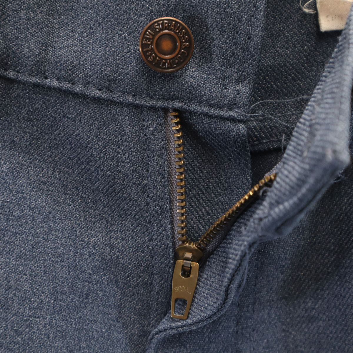 Levi's リーバイス 80s USA製 ヴィンテージ スコヴィルジップ スタプレ パンツ W33 ブルーグレー メンズ