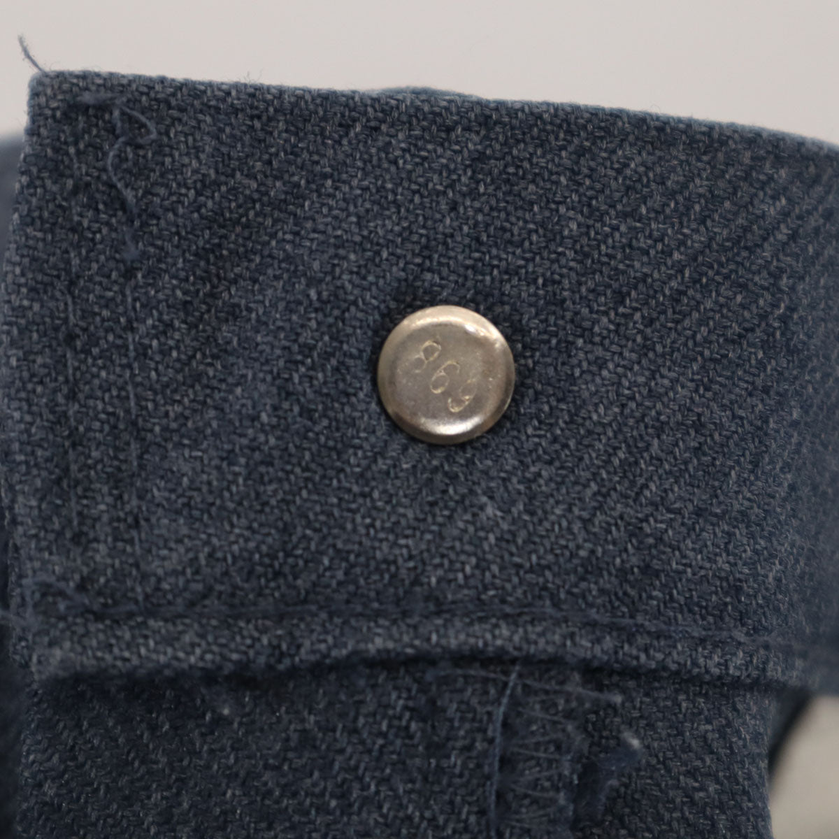 Levi's リーバイス 80s USA製 ヴィンテージ スコヴィルジップ スタプレ パンツ W33 ブルーグレー メンズ