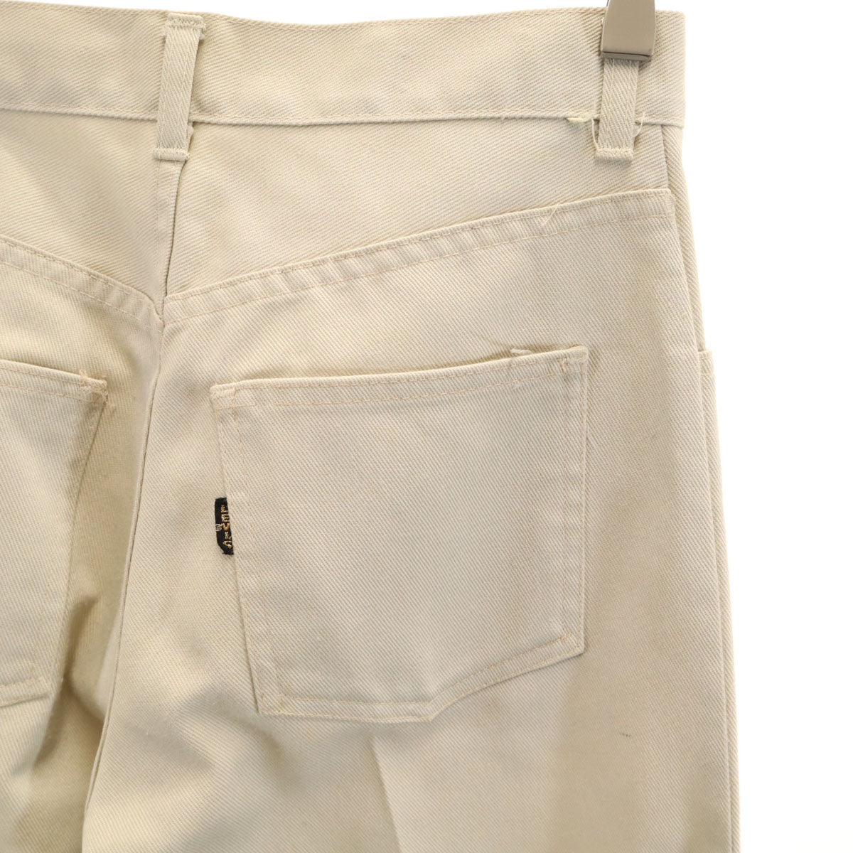 LEVI'S STA-PREST リーバイス スタプレ 70s ビッグE スタプレ ヴィンテージ ロングパンツ ベージュ TALONジップ メンズ