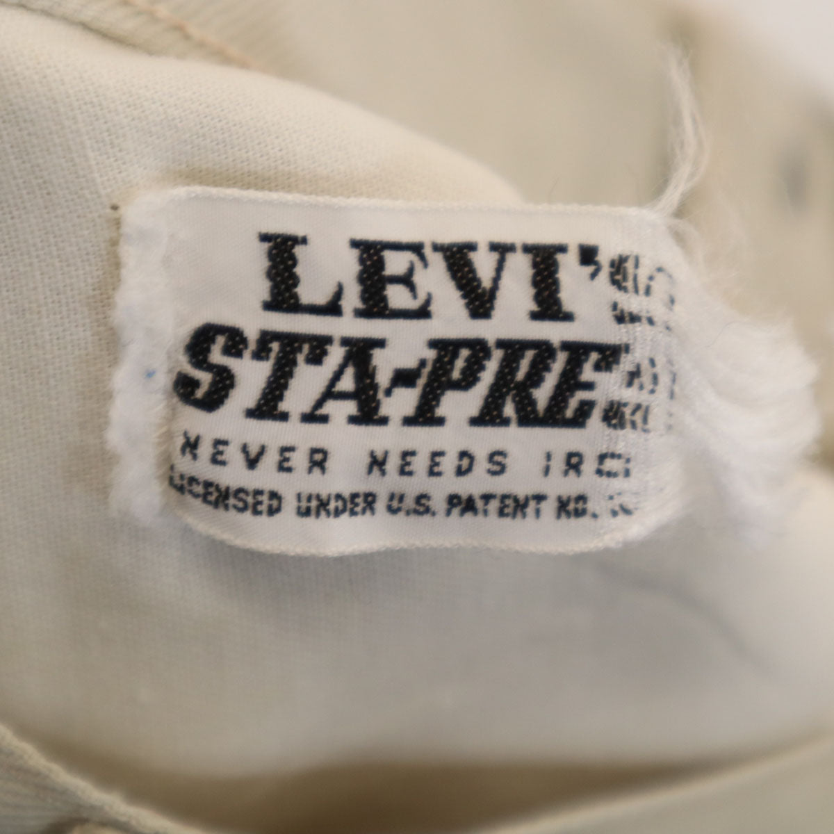 LEVI'S STA-PREST リーバイス スタプレ 70s ビッグE スタプレ ヴィンテージ ロングパンツ ベージュ TALONジップ メンズ
