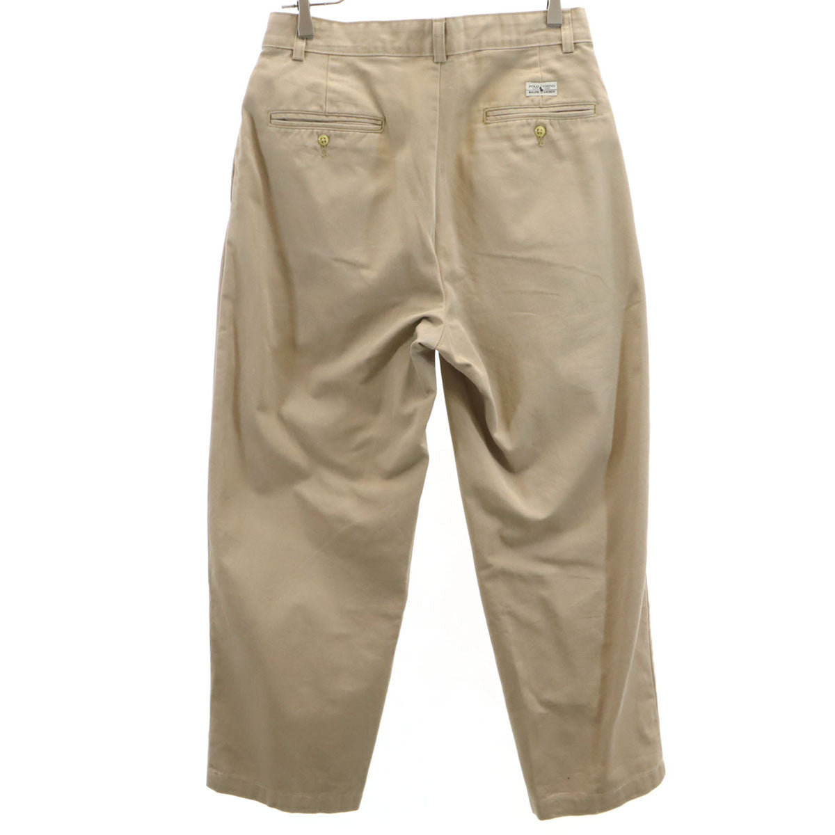 POLO RALPH LAUREN ポロラルフローレン 90s ポロチノ オールド チノパンツ W31 ベージュ メンズ
