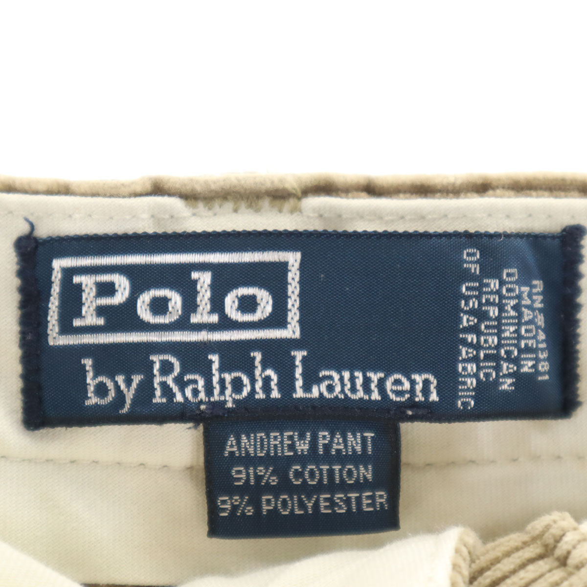 Polo by Ralph Lauren ポロバイラルフローレン コーデュロイパンツ W33 ベージュ メンズ