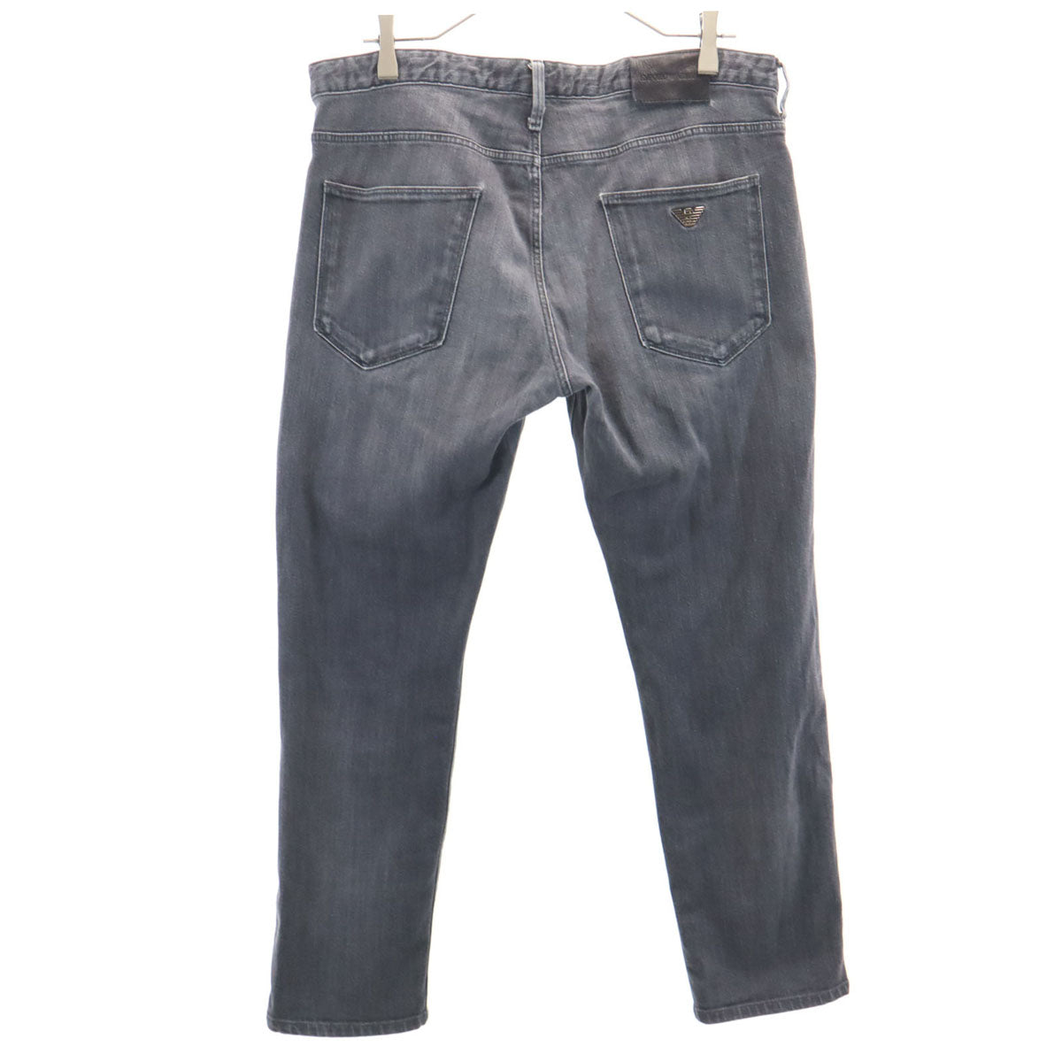 Emporio Armani エンポリオアルマーニ ESSENTIAL デニムパンツ W34 ブラック ジーンズ メンズ
